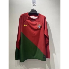 22-23 Portugal home long sleeves
